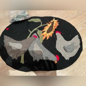 Wool fabric pieces. Some projects to be completed.